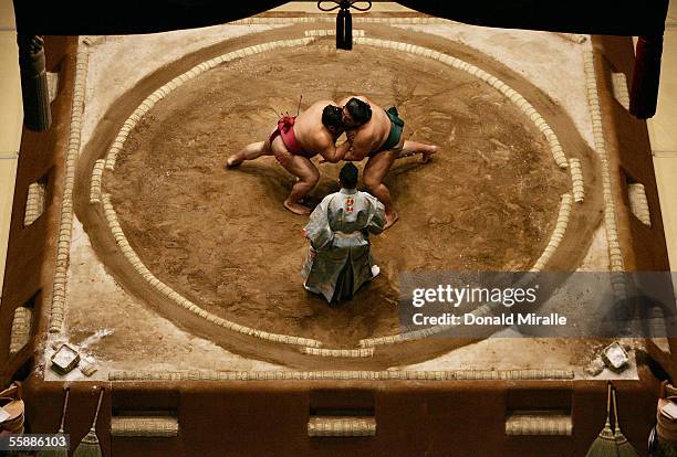 Sumo Rng Sumo Wrestlers In Ring Photos and Premium High Res Pictures - Getty Images