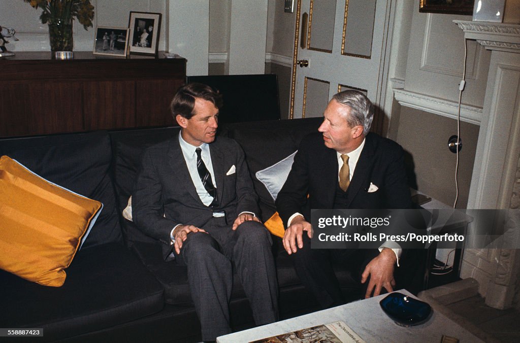 Robert Kennedy And Edward Heath