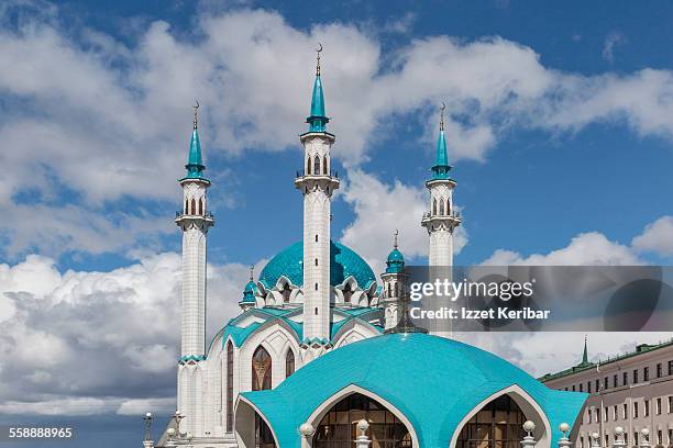 kul sharif mosque - tatarstan stock pictures, royalty-free photos & images