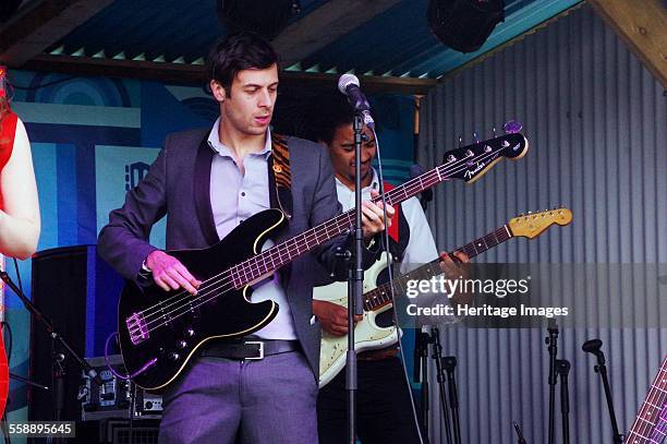 David Amar and Ian Marshall, Love Supreme Jazz Festival, Glynde Place, East Sussex, 2014. Artist: Brian O'Connor.