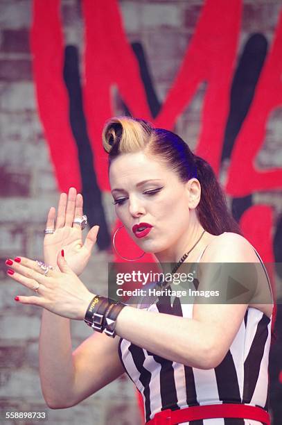 Imelda May, Love Supreme Jazz Festival, Glynde Place, East Sussex, 2014. Artist: Brian O'Connor.