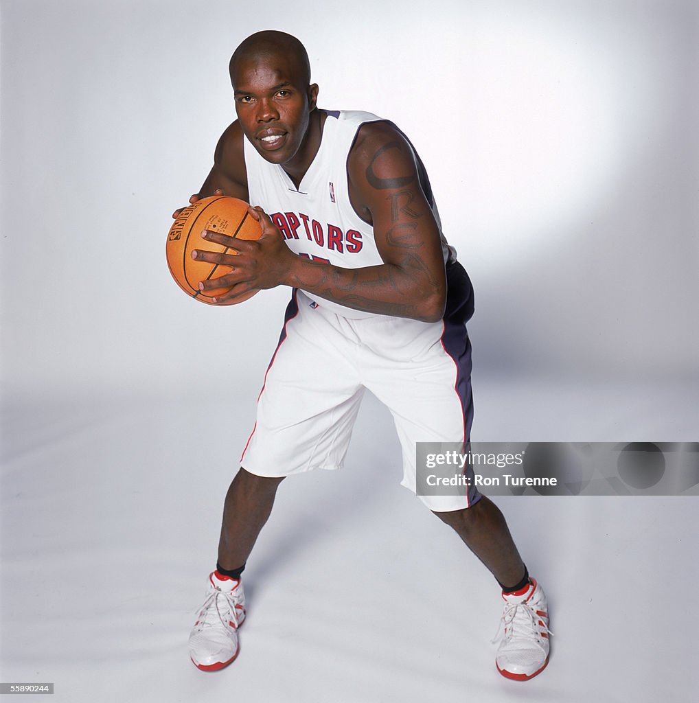2005 Toronto Raptors Eric Williams of the Toronto Raptors poses for a portrait during NBA ...