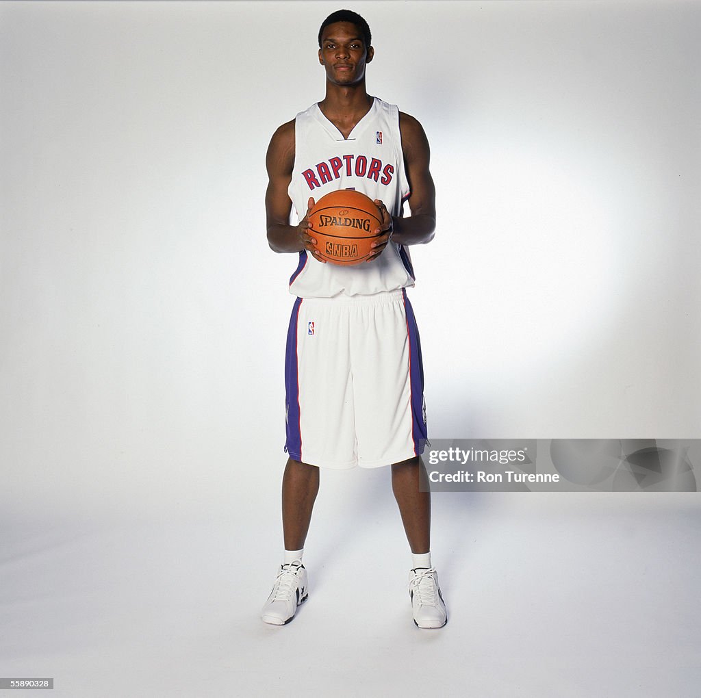 Bosh Raptors Chris Bosh of the Toronto Raptors poses for a portrait during NBA ...