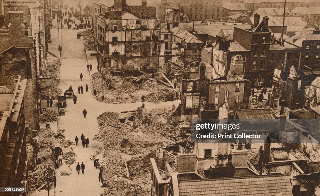 The Easter Rising, Ireland, 1916 (1935). Artist: Unknown.