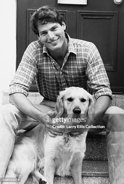 American actor Christopher Reeve , best known for his role as comicbook hero Superman, 1986.