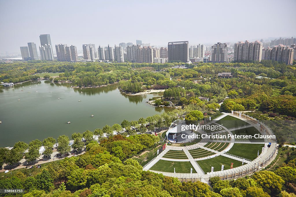 Century Park in Shanghai Pudong