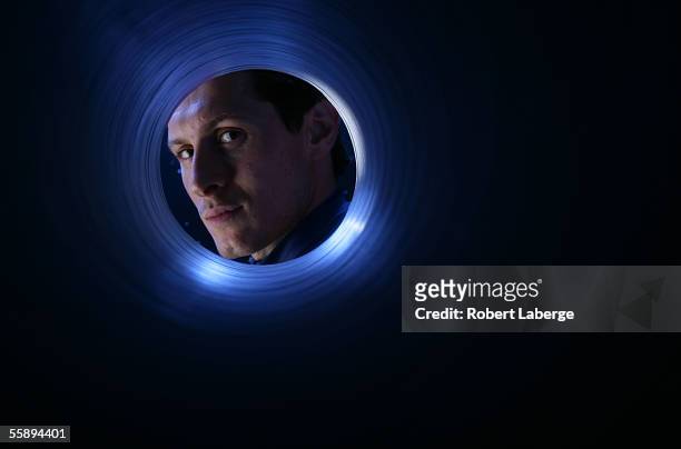 Bobsled athlete Pavle Jovanovic poses for a portrait during the USOC Olympic Media Summit at the Antlers Hilton on October 9, 2005 in Colorado...