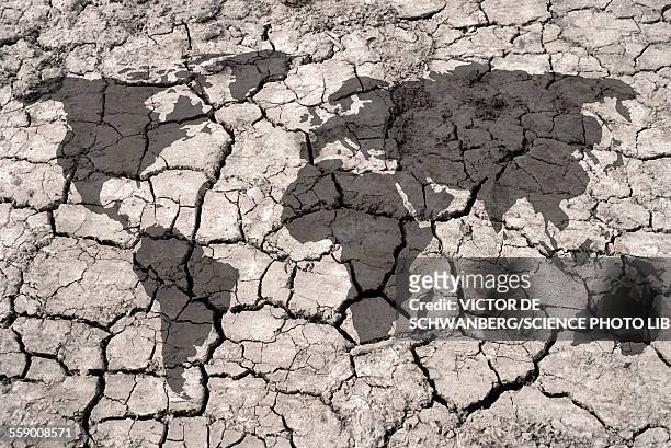 climate change, illustration - dehydration stock illustrations