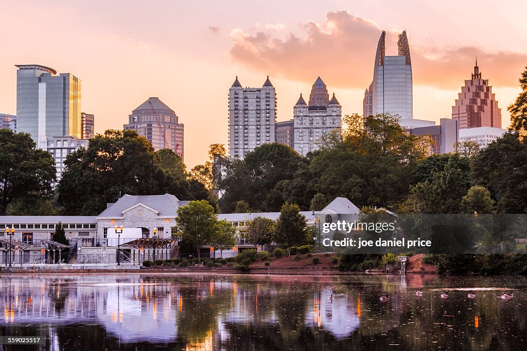 Piedmont Park, Atlanta, Georgia, America