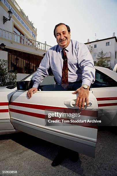 Mayor of Marbella and former President of Athletico football team, Jesus Gil-Y-Gil.