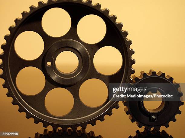 Inner Cogs Interlocking Cogs Close Up High-Res Stock Photo - Getty Images