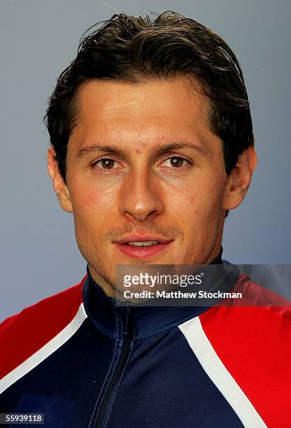 Pavle Jovanovic poses for a portrait during the USOC Olympic Media Summitt October 9, 2005 at the Antlers Hilton hotel in Colorado Springs, Colorado.
