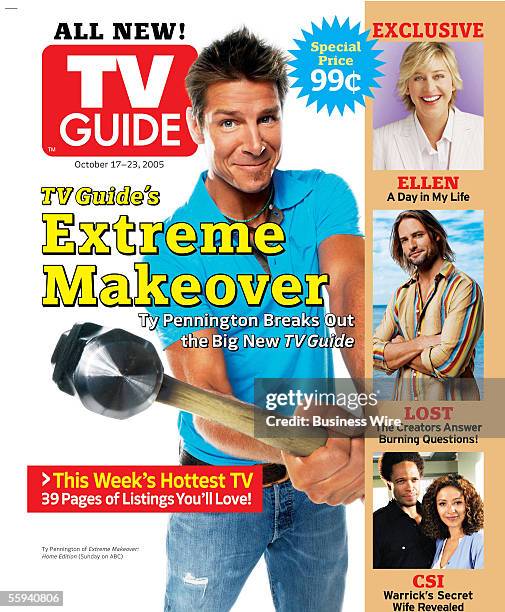 After months of anticipation, TV Guide magazine unveiles its vibrant new format as a full-color, full-sized publication with the October 17th issue .
