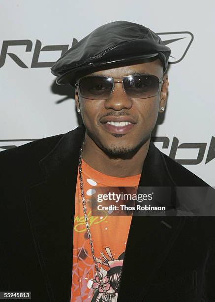 Rapper Dennis Da Menace attends RBK's Celebration Of Ten Years Of Allen Iverson at Canal Room on October 17, 2005 in New York City.