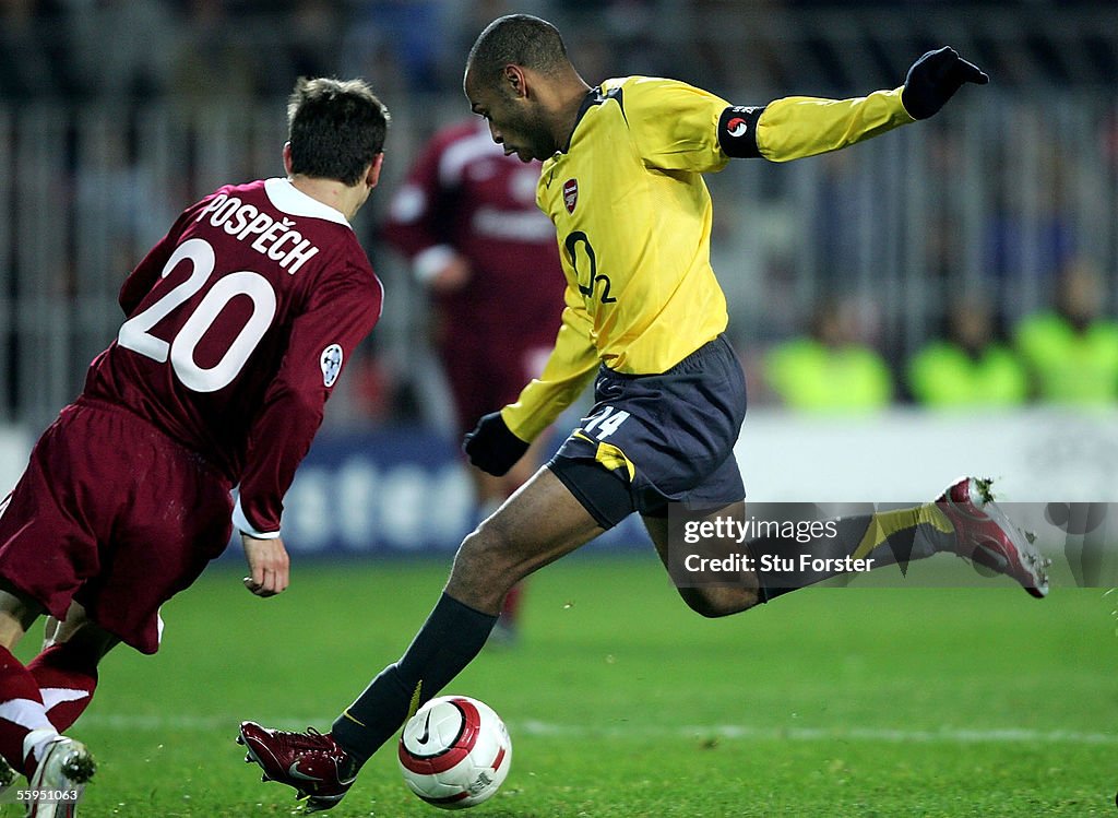 Sparta Prague v Arsenal