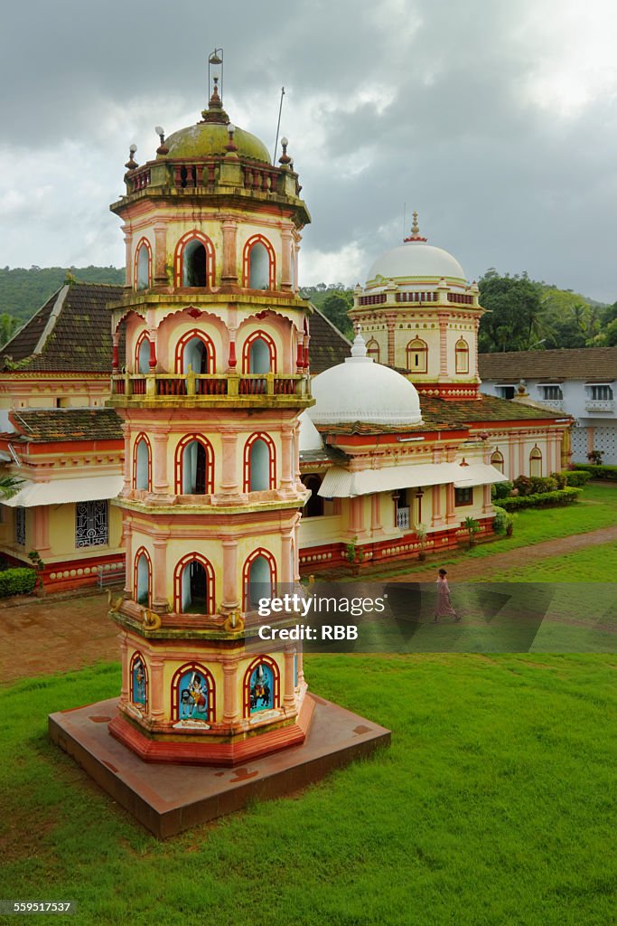 Deepmala In Front of Nageshi Temple Goa.