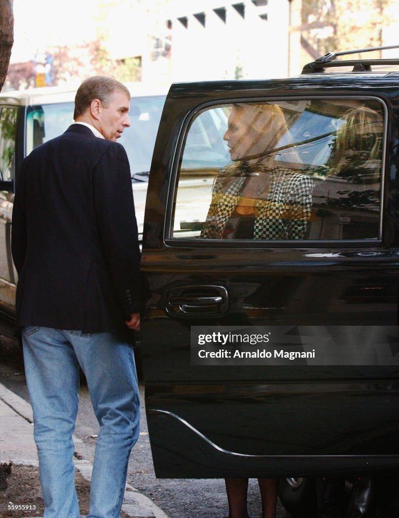 Prince Andrew In New York