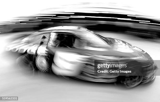 Kasey Kahne driving the Evernham Motorsports Dodge during practice for the NASCAR Nextel Cup Series Subway 500 on October 23, 2004 at the...