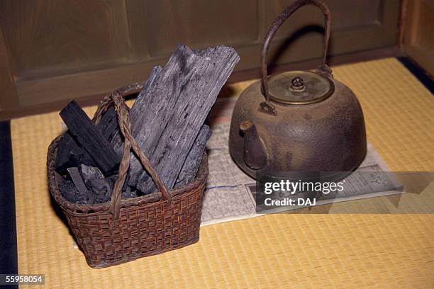 iron kettle - carbon paper stock pictures, royalty-free photos & images