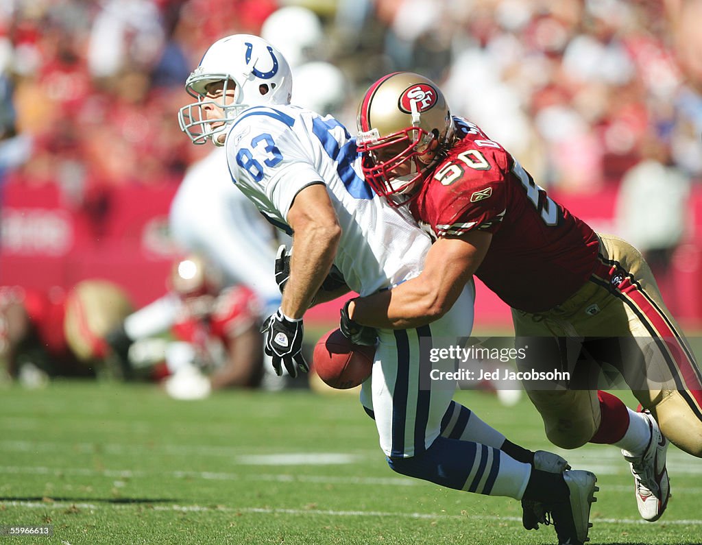 Indianapolis Colts v San Francisco 49ers