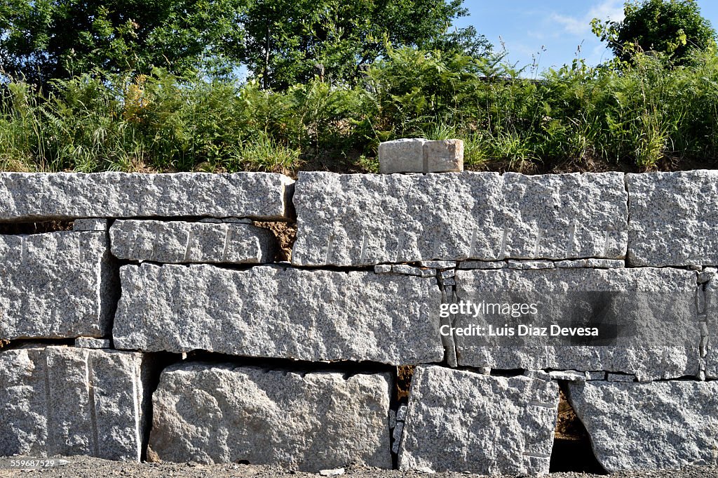 Granite fence