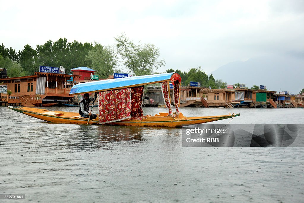 Shikara Boat in Dal Lake Srinagar