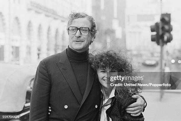 English actors Michael Caine and Julie Walters who play the characters of Professor Frank Bryant and Susan White in the film 'Educating Rita',...