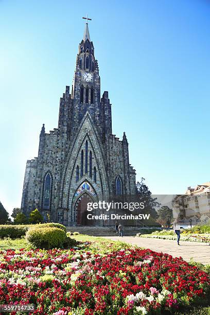 catedral de pedra - canela - brazil - canela bildbanksfoton och bilder