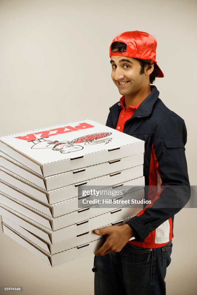 Pizza delivery man