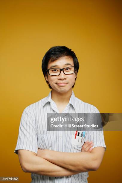 young man wearing eyeglasses - geek stock pictures, royalty-free photos & images