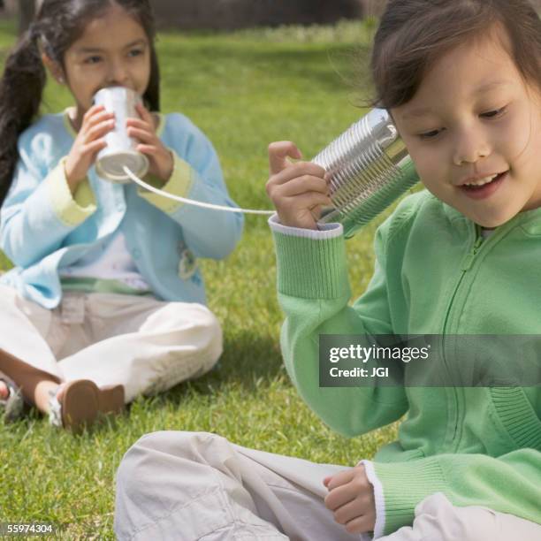 Can And String Telephone Photos and Premium High Res Pictures - Getty ...