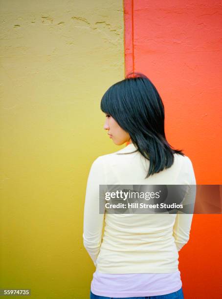 Profile Female. Back 2,612 Back View Woman Profile Stock Photos, High-Res Pictures, and ...