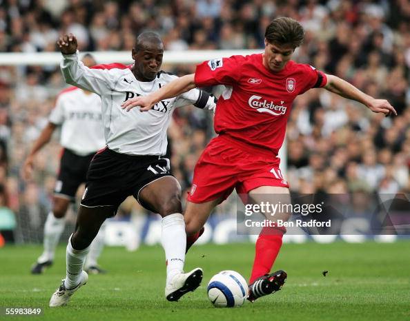 Barclays Premiership - Fulham v Liverpool Barclays Premiership - Fulham v Liverpool