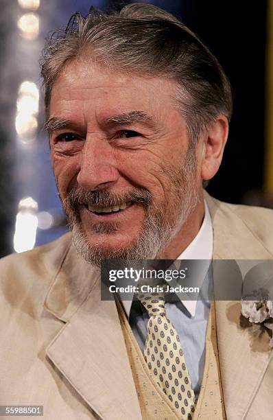 Actor John Carlisle performs at the photocall for new stage production of "As You Desire Me" at the Playhouse Theatre on October 23, 2005 in London,...