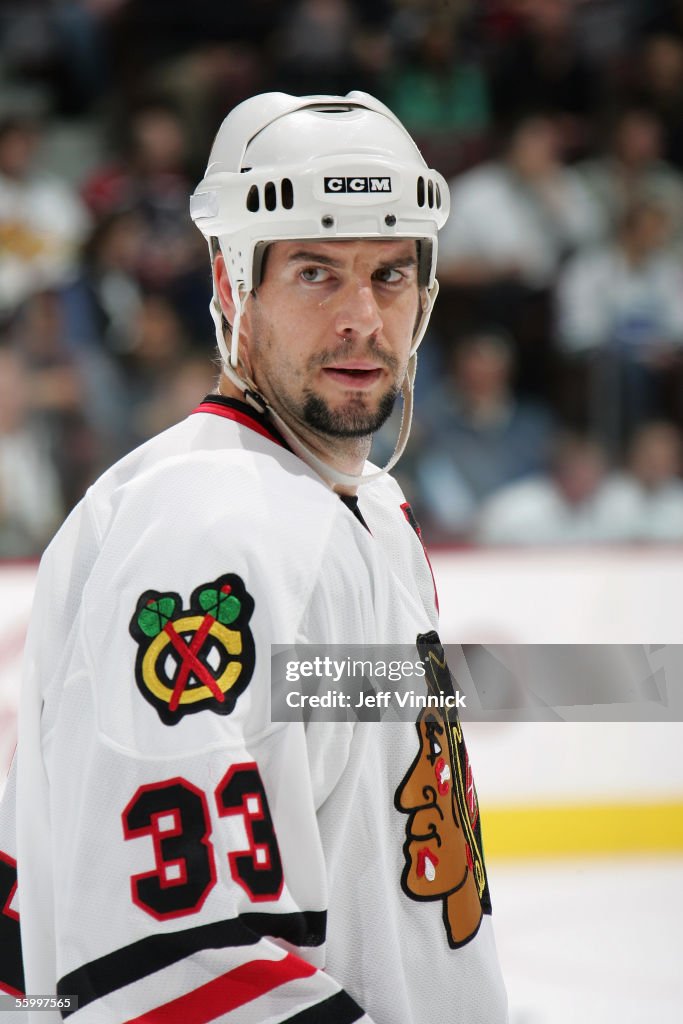 Chicago Blackhawks v Vancouver Canucks