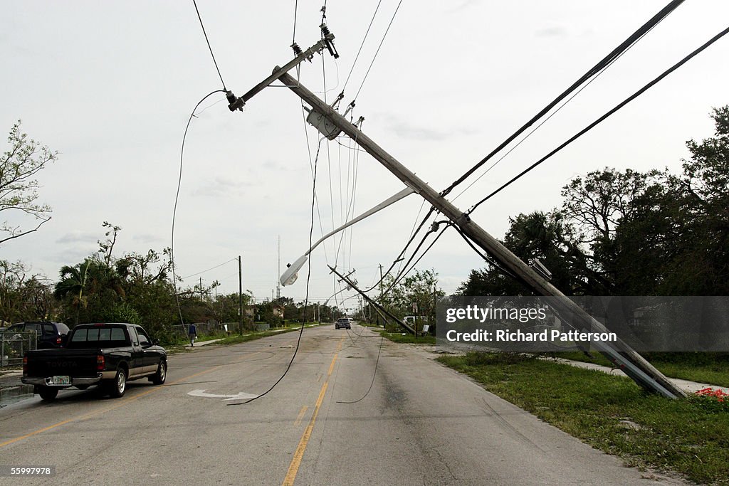 Hurricane Wilma Makes Landfall In Florida