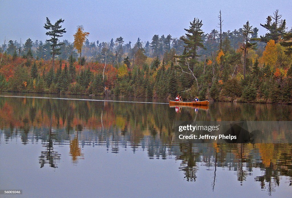 Boundary Waters Canoe Area In Northern United States