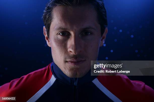 Bobsleder Pavle Jovanovic poses for a portrait during the USOC Olympic Media Summit at the Antlers Hilton on October 9, 2005 in Colorado Springs,...