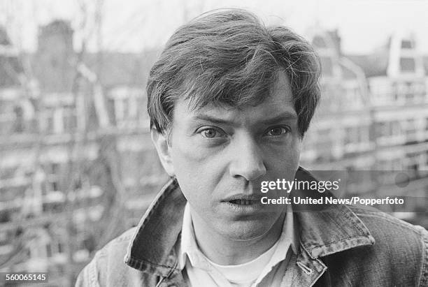 English actor Martin Shaw posed on a balcony in London on 27th January 1984.