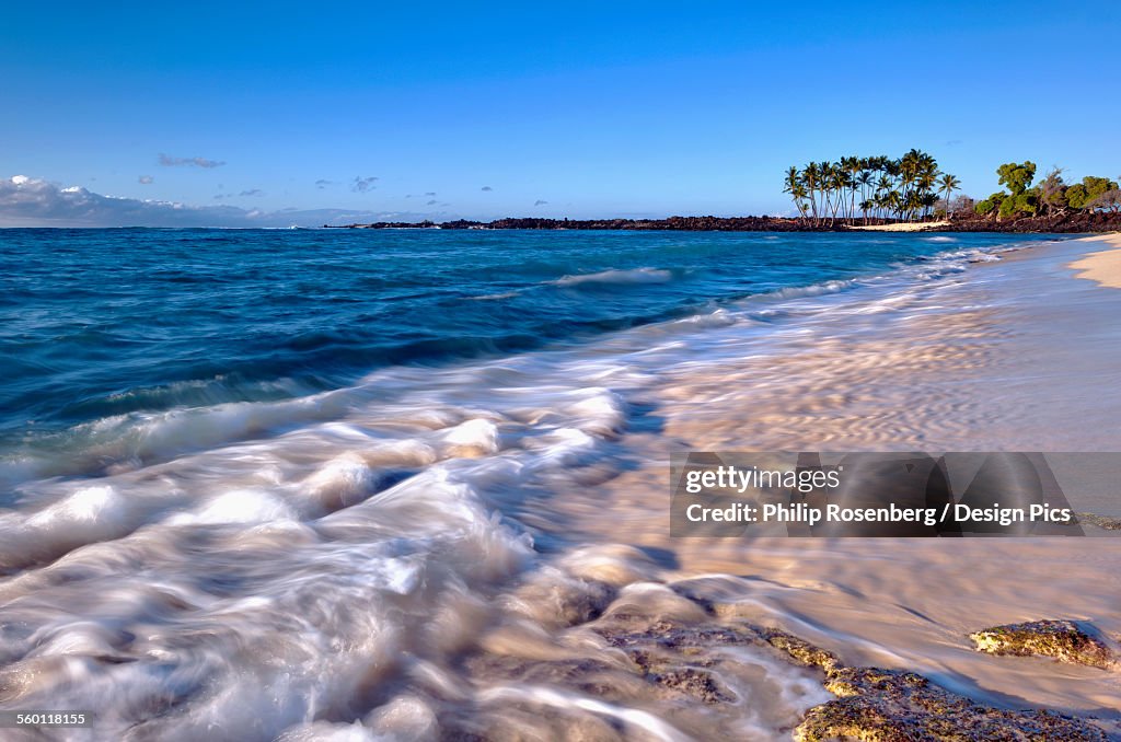 Mahaiula Beach and surf, Kona Coast