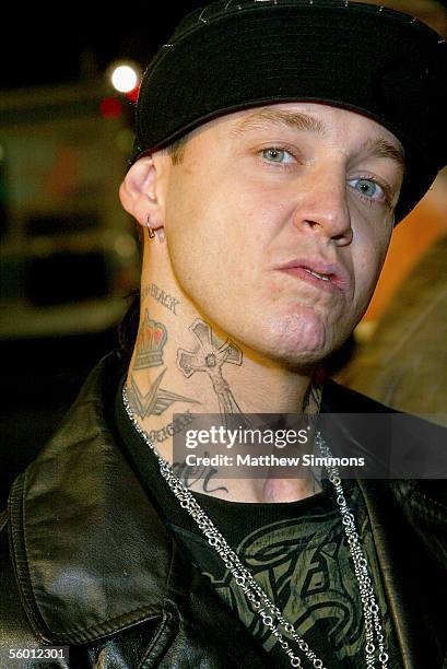 Pro BMX Biker, Rick Thorne arrives to "I walk the Line: A Night For Johnny Cash" at the Pantages theatre on October 25, 2005 in Hollywood California.