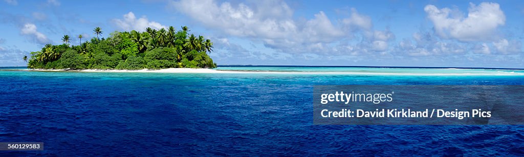 A remote atoll of the Marshall Islands