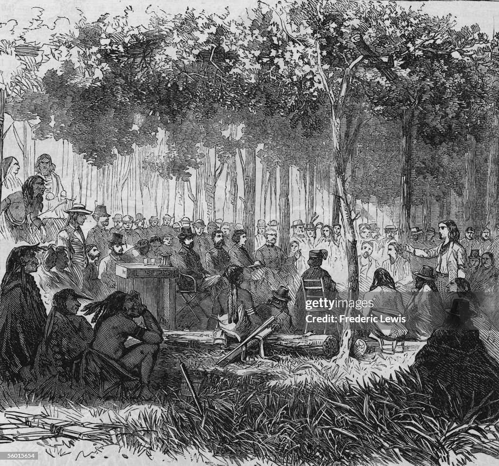Comanches & Americans Confer