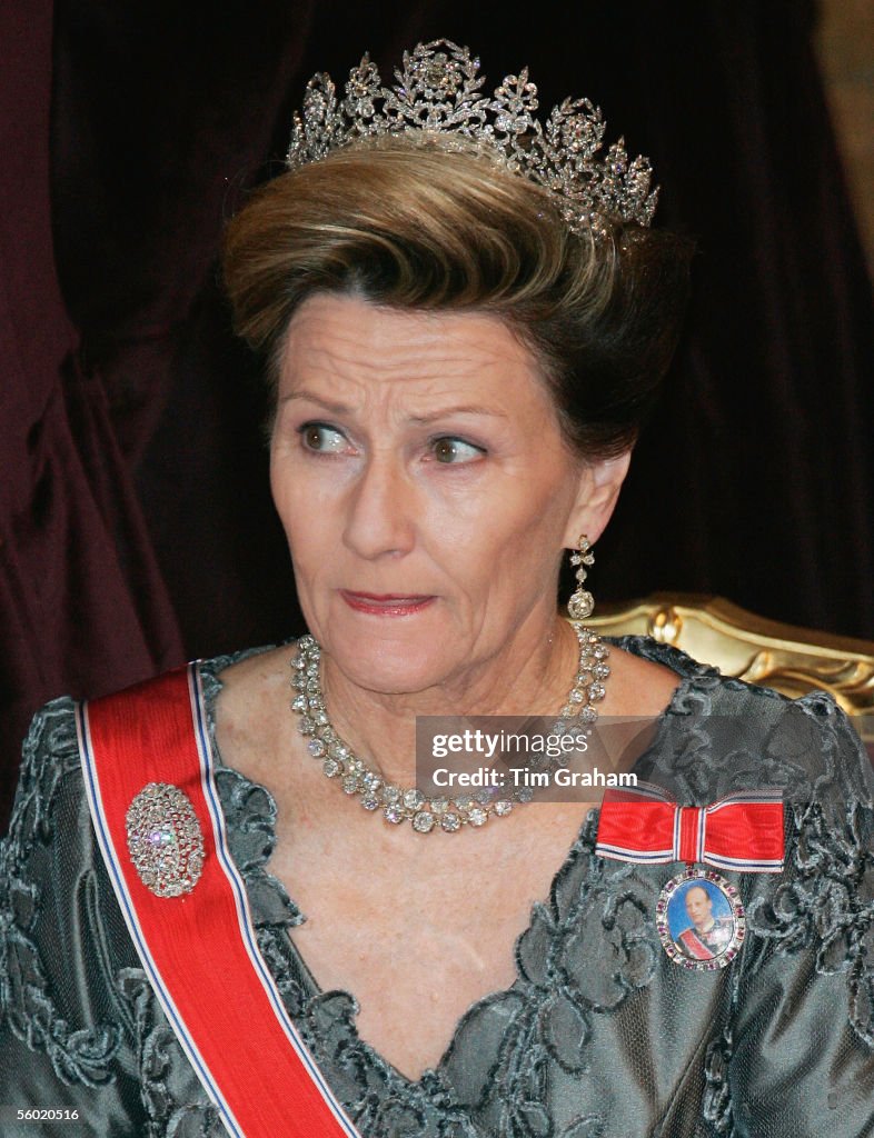 Norwegian Royals Attend Guildhall Dinner