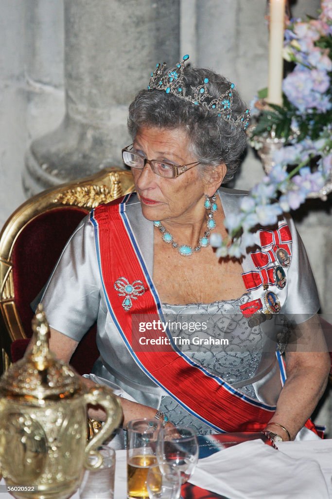 Norwegian Royals Attend Guildhall Dinner