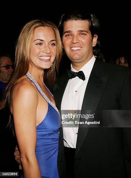 Donald Trump Jr. And fiance Vanessa Haydon attend Fashion Group International's 22nd Annual 'Night Of Stars' at Cipriani's 42nd Street October 27,...