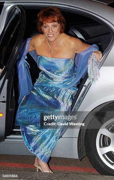 Esther Rantzen attends the annual ChildLine Birthday Ball at the Grosvenor House Hotel on October 29, 2005 in London, England. .