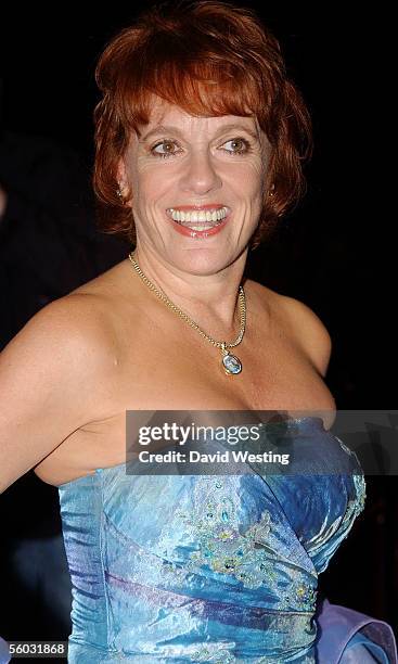 Esther Rantzen attends the annual ChildLine Birthday Ball at the Grosvenor House Hotel on October 29, 2005 in London, England. .