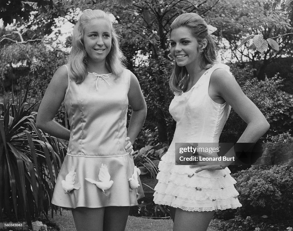American tennis players Kristy Pigeon and Betty Ann Grubb Stuart