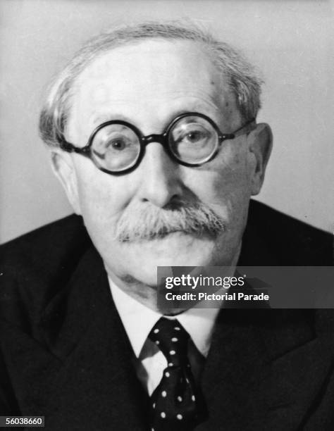 Portrait of French Socialist Party leader Leon Blum , chairman of the provisional government of France and former prime minister, 1946.